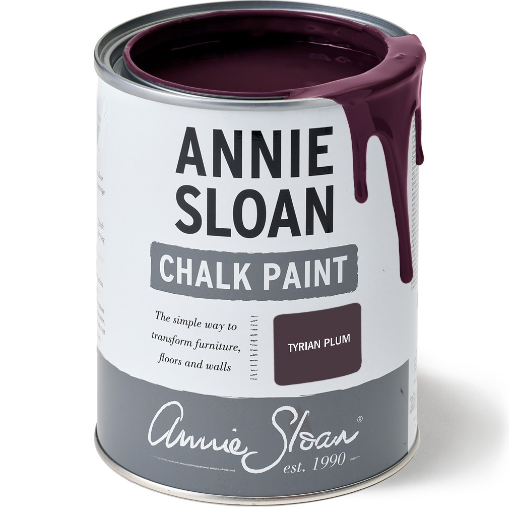Annie Sloan Chalk Paint™ – Tyrian Plum 1L Annie Sloan Chalk Paint i färgen Tyrian Plum – 1 liter burk